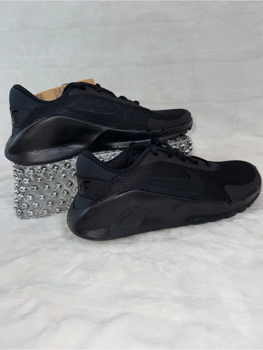 🖤👟 NEW Nike Flex Train Black Sneakers Men 7 / Women 8.5 HV9972-001 🏋️‍♀️